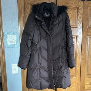 Women's Brown Puffer Coat